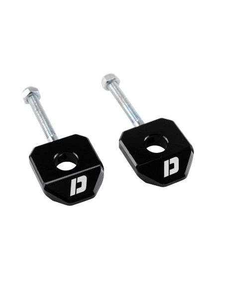 Tendeurs de chaîne DOPPLER Derbi Derbi Senda Gilera SMT RCR Aprilia RX SX Noir (axe 12mm)