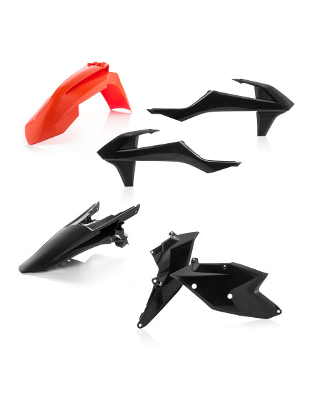 Kit plastiques - Noir - ACERBIS KTM 125/150 SX 2016-2018 250 SX 2017-2018 250/350/450 SXF 2016-2018