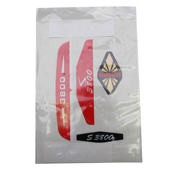 Autocollants de cadre Solex 3800