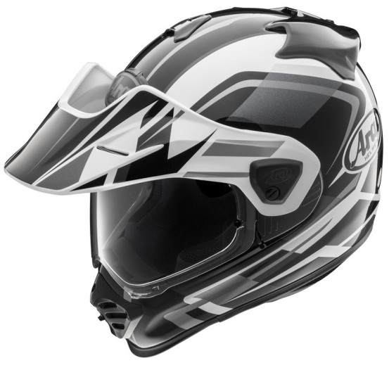 Casque intégral ARAI TOUR-X5 Discovery - Blanc Gris Noir