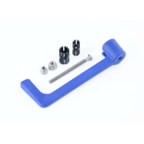 Protection de levier R&G RACING nylon bleu - YAMAHA MT-10