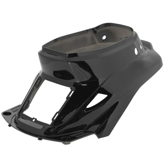 Carénage coque arrière scooter MBK 50 Booster/Yamaha 50 BWS 1999-2003 Noir brillant