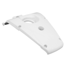 Carénage dosseret de selle scooter MBK 50 Nitro/Yamaha 50 Aerox 1997-2012 Blanc brillant