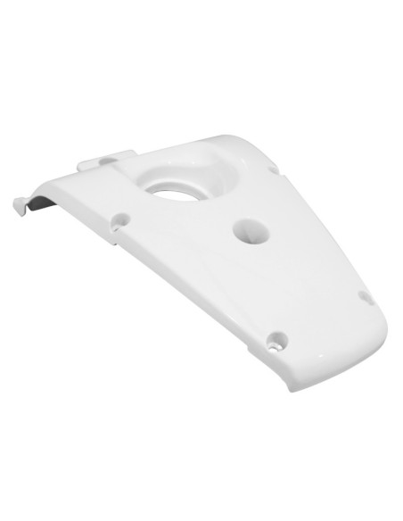 Carénage dosseret de selle scooter MBK 50 Nitro/Yamaha 50 Aerox 1997-2012 Blanc brillant
