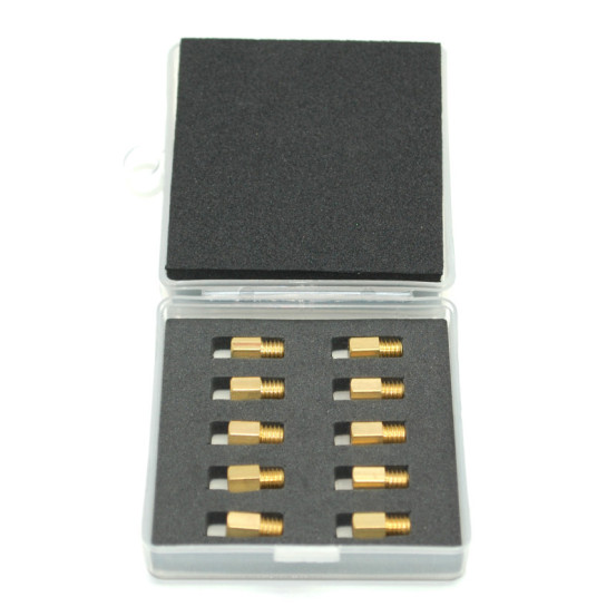 Boite de 10 gicleurs principaux MIKUNI 180 à 225 type MKA