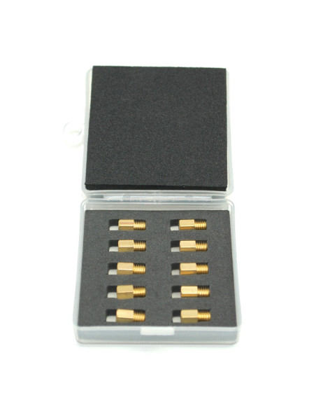 Boite de 10 gicleurs principaux MIKUNI 180 à 225 type MKA