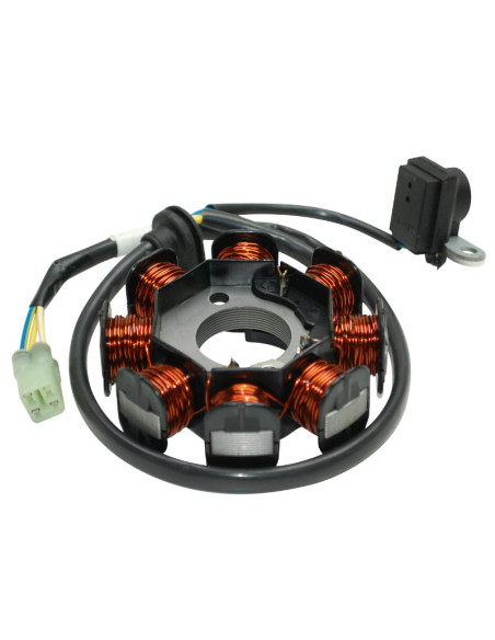 Stator d'allumage scooter Kymco 50 Bet Win/Super 9/Top Boy/Vitality Dink/People (8 pôles)