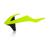 Ouies de radiateurs - Jaune Fluo - ACERBIS KTM 125/250/300 EXC 250/350/450/500 EXCF 125/150/250 SX 250/350/450 SXF