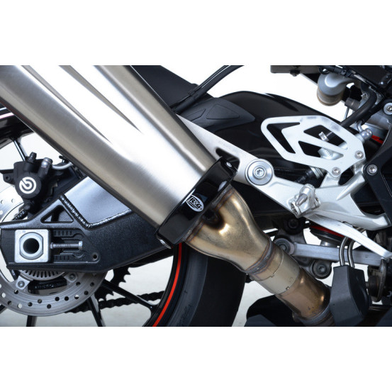Protection de manchon de silencieux R&G RACING noir - BMW S1000RR