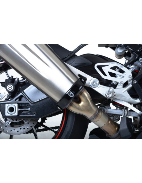 Protection de manchon de silencieux R&G RACING noir - BMW S1000RR