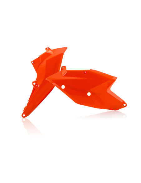 Plaques latérales - Orange - ACERBIS KTM 125/250/300 EXC 250/350/450/500 EXCF 125/150/250 SX 250/350/450 SXF