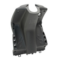 Carénage tablier arrière scooter Peugeot 50 Speedfight II Noir mat