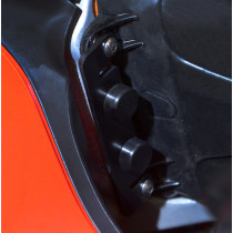 Protection de butée de direction R&G RACING noir - DUCATI Panigale V4