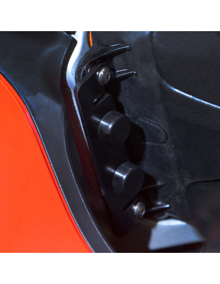 Protection de butée de direction R&G RACING noir - DUCATI Panigale V4