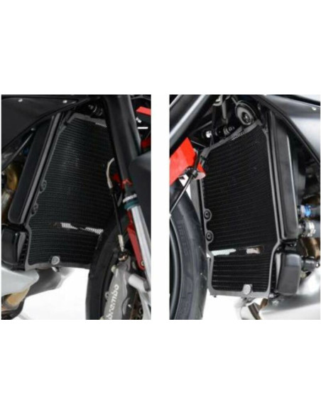 Protection de radiateur R&G RACING - alu - MV AGUSTA 800 RIVALE