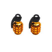 Bouchons de valves Grenade Or