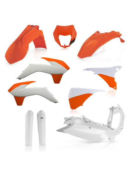 Kit plastiques complet - Origine - ACERBIS KTM 125/250/300 EXC 250/350/400/450/500/520/525 EXCF