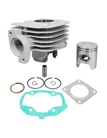 Cylindre piston Peugeot 50 Ludix One Trend Snake Classic Vivacity Kisbee Citystar (aluminium nikasil)