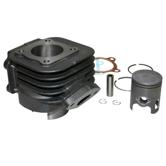 Cylindre piston MBK 50 Booster Stunt Yamaha 50 BW's Slider (fonte avec piston graphique)