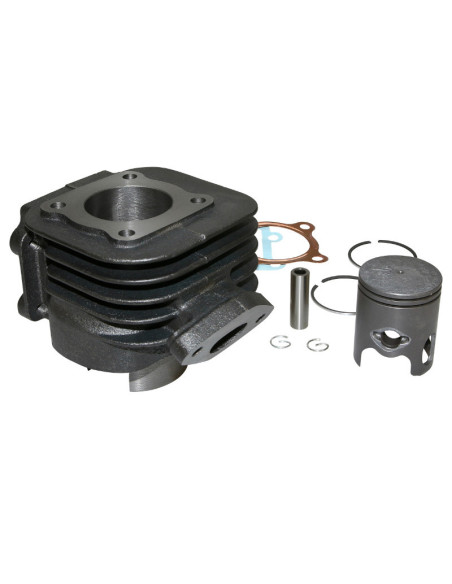 Cylindre piston MBK 50 Booster Stunt Yamaha 50 BW's Slider (fonte avec piston graphique)