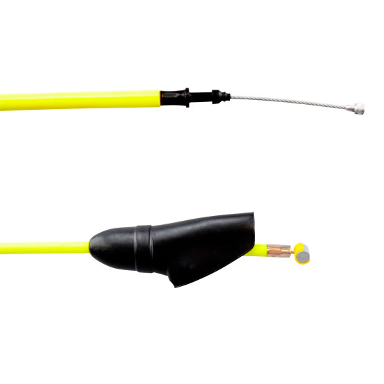 Câble d'embrayage DOPPLER Teflon Derbi euro 3 et 4 Jaune fluo