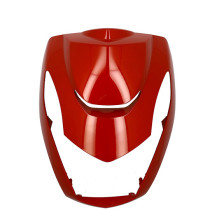 Carénage tablier avant supérieur scooter origine Peugeot Kisbee 2T / 4T Rouge Cherry 2018-2020
