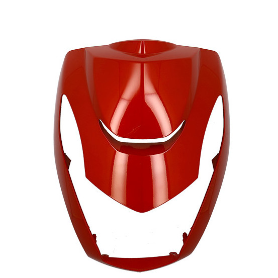 Carénage tablier avant supérieur scooter origine Peugeot Kisbee 2T / 4T Rouge Cherry 2018-2020
