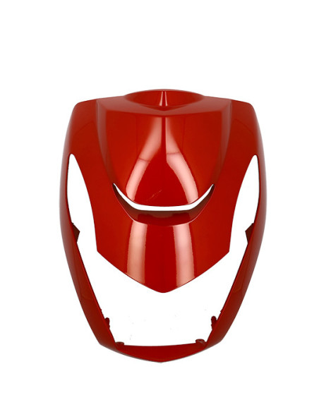 Carénage tablier avant supérieur scooter origine Peugeot Kisbee 2T / 4T Rouge Cherry 2018-2020