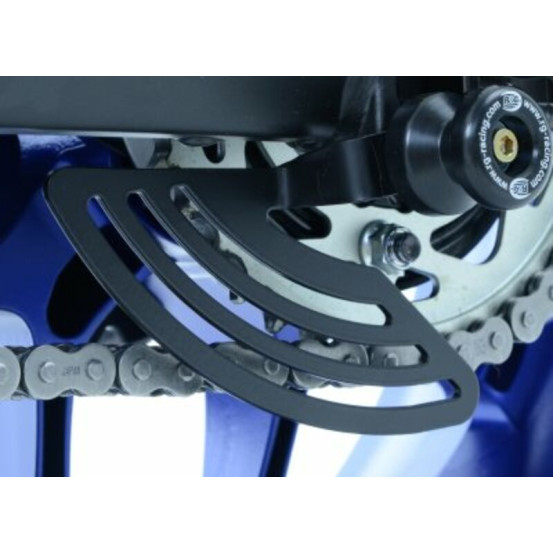 Protection de couronne noir - dent de requin R&G RACING - YAMAHA YZF-R1