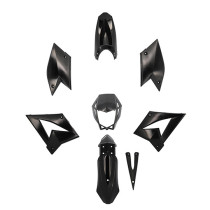 Kit carénages 50 à boite CPI 50 SM / SX / SMX 2005-2015 Noir