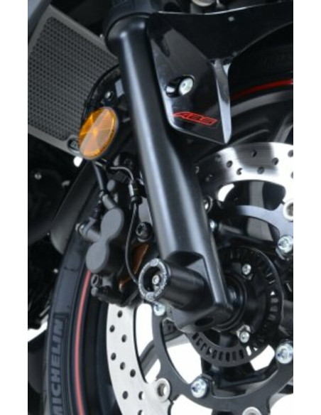 Protections de fourche R&G RACING noir - YAMAHA