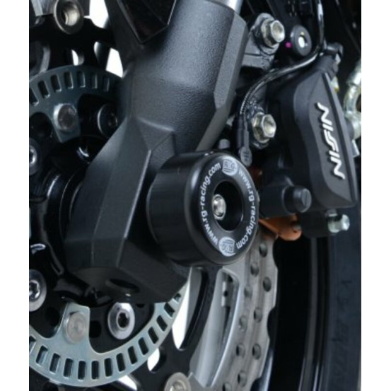 Protections de fourche noire R&G RACING - KAWASAKI KLE 650 VERSYS