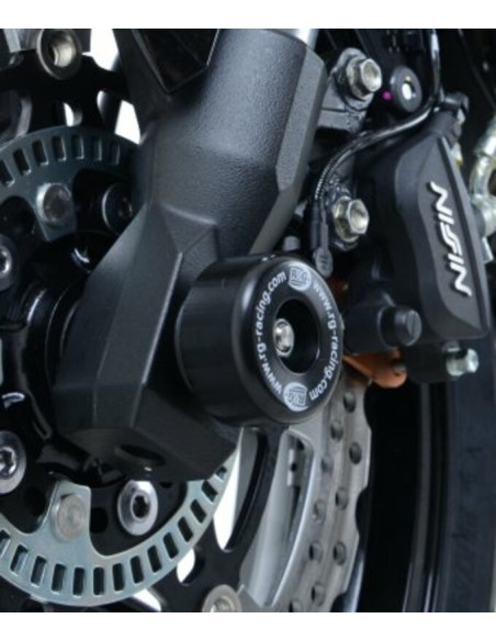 Protections de fourche noire R&G RACING - KAWASAKI KLE 650 VERSYS