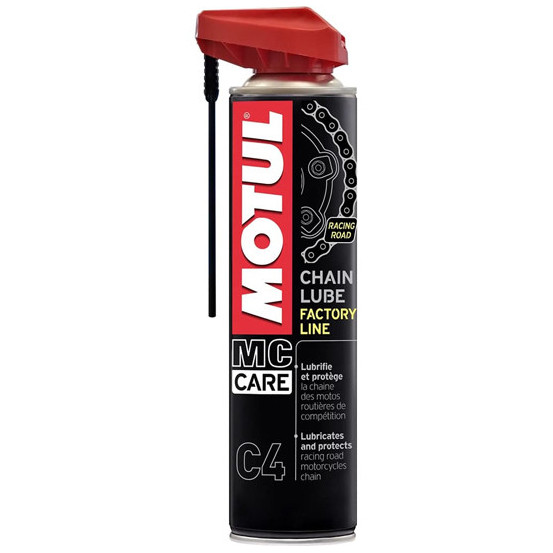 MOTUL Chain Lube C4 Factory Line compétition lubrifiant chaine 400ml