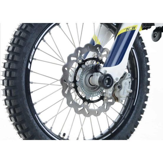 Protections de fourche R&G RACING noir - HUSQVARNA 701 Enduro