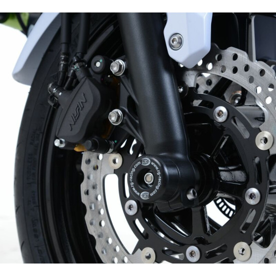 Protections de fourche R&G RACING noir - KAWASAKI Z650