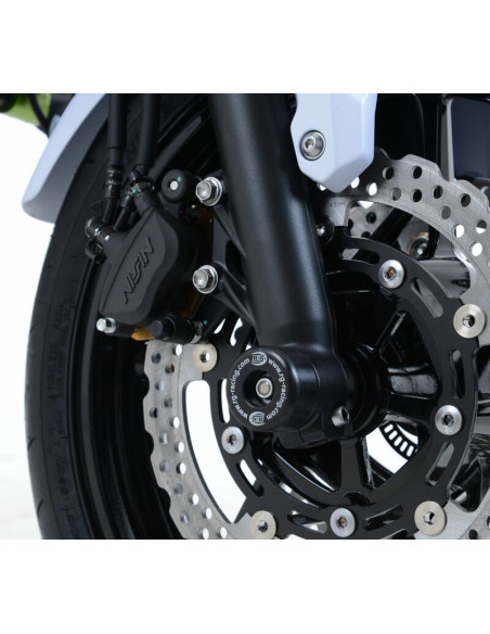 Protections de fourche R&G RACING noir - KAWASAKI Z650