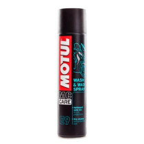 MOTUL Wash and Wax E9 spray nettoyant sans eau 400ml