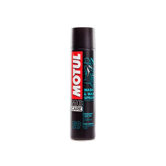 MOTUL Wash and Wax E9 spray nettoyant sans eau 400ml