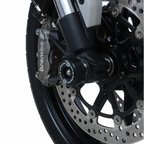 Protections de fourche R&G RACING noir - DUCATI Scrambler 1100