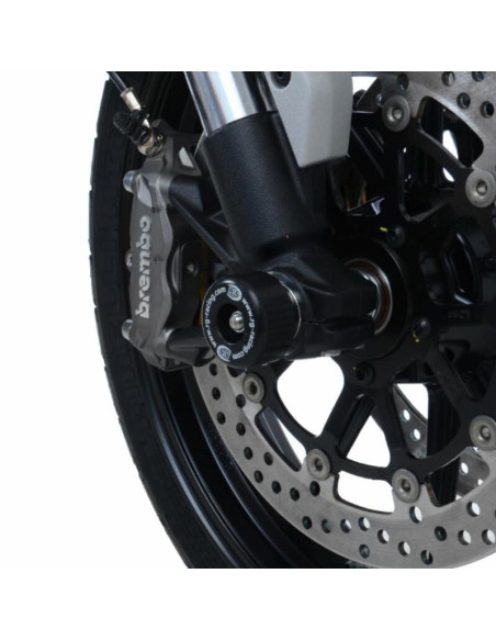 Protections de fourche R&G RACING noir - DUCATI Scrambler 1100
