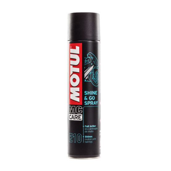MOTUL Shine and Go Spray E10 rénovateur plastiques 400ml