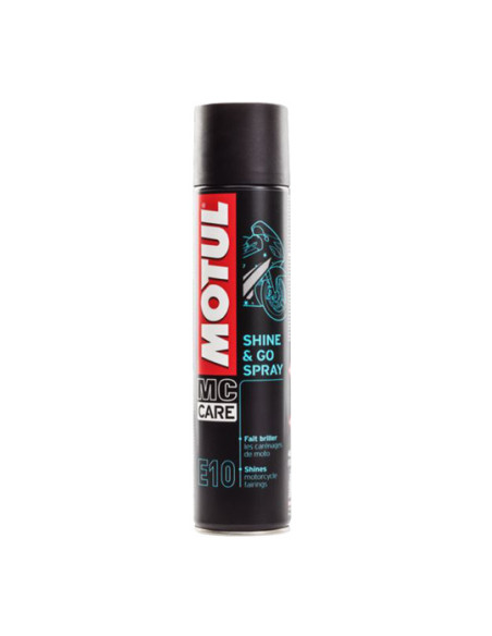 MOTUL Shine and Go Spray E10 rénovateur plastiques 400ml