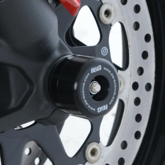 Protections de fouche R&G RACING noir - DUCATI Hypermotard 950