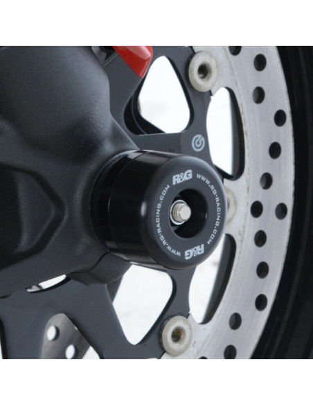 Protections de fouche R&G RACING noir - DUCATI Hypermotard 950