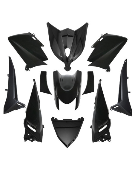 Kit carénages maxiscooter Yamaha 530 TMax 2012-2014 Noir brillant