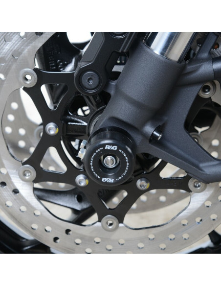 Protections de fourche R&G RACING noir