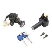 Contacteur à clé MBK 50 Stunt / Yamaha 50 Slider 2000-2003 (avec serrure de selle)