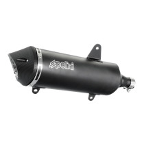 Silencieux aluminium Noir POLINI Peugeot 400 Metropolis 2013-2019