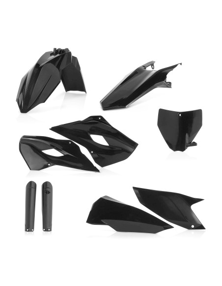 Kit plastiques complet - Noir - ACERBIS Husqvarna 250/350/450/501 FE 2016 125/250/300 TE 2016